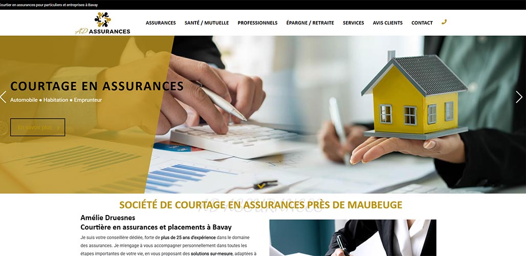 Courtier en assurances à Bavay